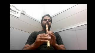 اجرای اهنگ یک حمومی با ساز نی    _Performing a bath song with a reed instrument