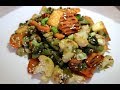 Быстрый и легкий ужин из замороженных овощей с тофу (за 15 минут)