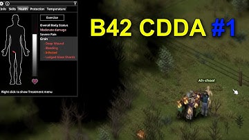 B42 Vanilla Project Zomboid CDDA Challenge #1 | Full Gameplay
