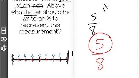 [4.MD.4-1.0] Fractional Line Plots - Common Core Standard