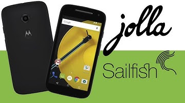 How To Install JOLLA SAILFISH OS 2.0 On Moto E 2015 (3G )