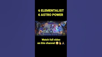 6 ELEMENTALIST and 6 ASTRO POWER