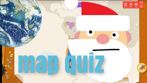 Santa Tracker Day 2 | Map Quiz