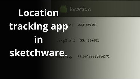 How to use Location manager in sketchware?