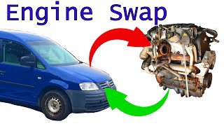 How to change your Engine in 26 simple steps (VW, Skoda, Seat, Golf TDI, and Audi A3 etc)