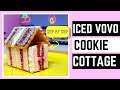 How to Make an Iced Vovo Christmas Cookie Cottage - Easy non gingerbread Recipe My Cupcake Addiction