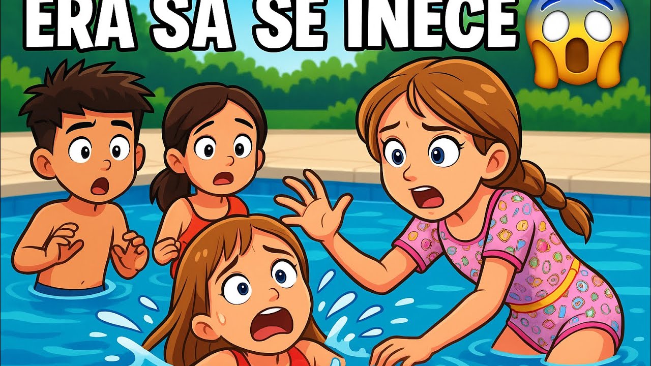 O zi nebună la piscina cu prietenii🌊