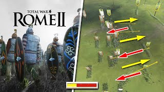 How to Counter the Strongest Faction in total war Rome 2 | Battle tactics