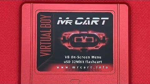 Worth $200+? MrCART Virtual Boy Flash Cart Review