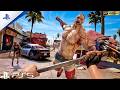 Zombie Horde Attack in Los Angeles | Looks Brutal Ultra Realistic (PS5 4K) Dead Island 2