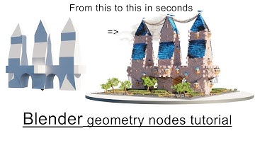 Blender Castle Generator - tutorial