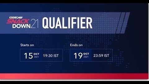 Snackdown  2021 codechef solution discussion