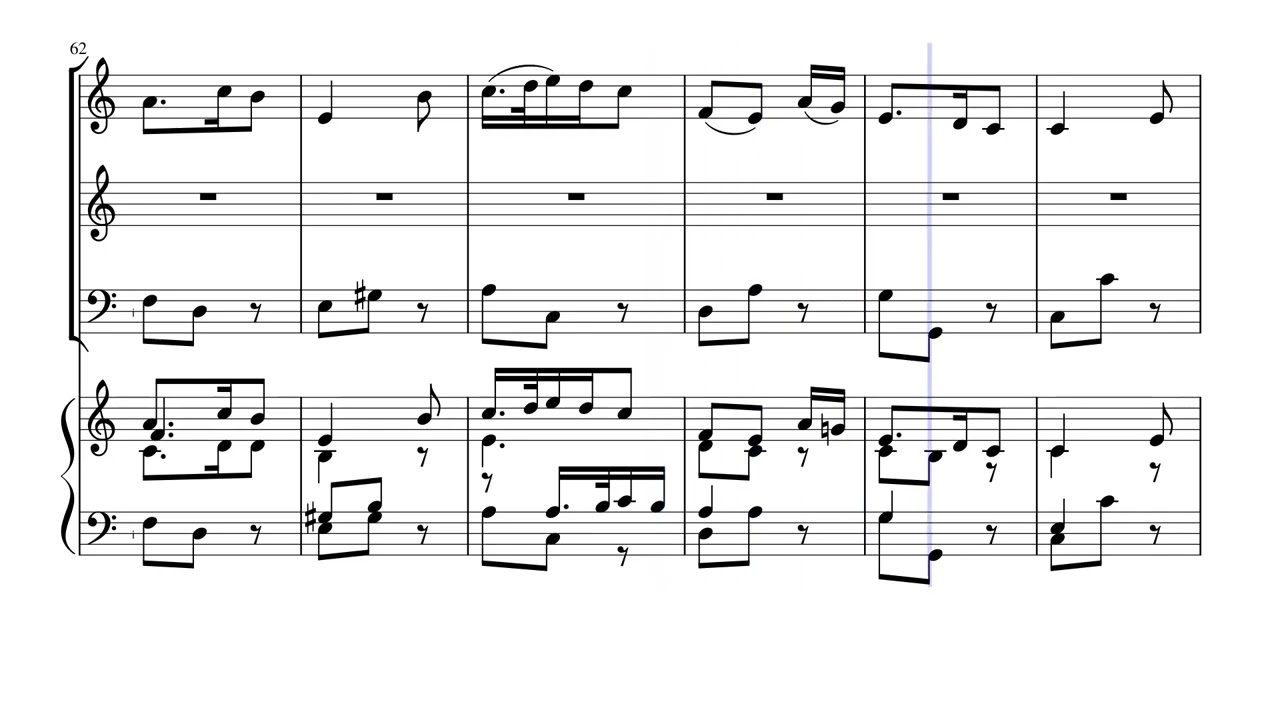 Die Elenden sollen essen  BWV 75  / Mvt  5 – Johann Sebastian Bach