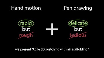Agile 3D Sketching with Air Scaffolding