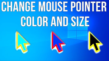 How To Change Mouse Pointer Color and Size in Windows 10/11