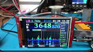 SDR TRX Malamute, Маламут SDR прошивка SX, информативная панорама by RW6MQ Эдуард 4,803 views 4 years ago 1 minute, 4 seconds