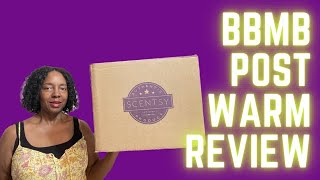 BBMB Scentsy Post Warm Review