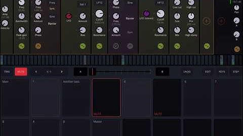 Drambo jam from zero using presets.