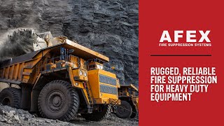 AFEX Fire Suppression Systems for Mining Equipment