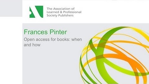 Open access for books: when and how