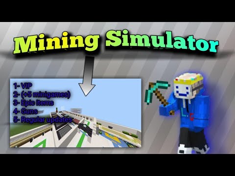 Minecraft pe in Mining Simulator map download link #minecraftpe # ...