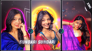 SUNDARI SUNDARI SONG XML FILE 🎀🩵 || NEW TREND MARATHI SONG XML 👀🎟️ || @PapaliEditz07