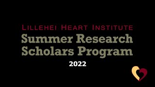 2022 LHI Summer Research Scholars Program
