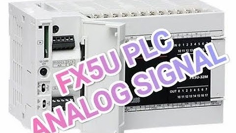How to Configure FX5U-PLC in Analog Signal with Scaling
