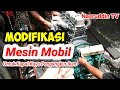 Modifikasi mesin mobil untuk kapal kayu pengangkut ikan