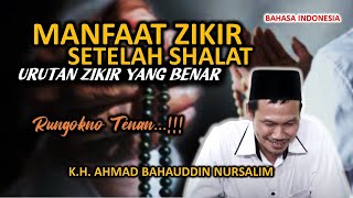 Makna Zikir Setelah Shalat - Gus Baha Ngaji Bareng