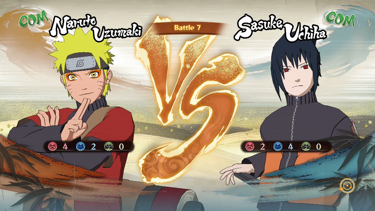 Sasuke Uchiha Naruto Uzumaki Naruto Shippuden: Naruto vs. Sasuke