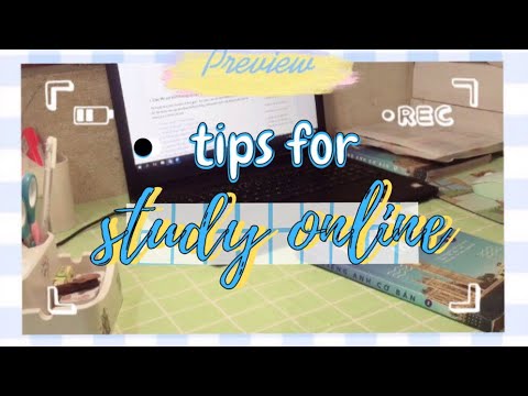 ✨10 tips for study online | 🌷Cách học online hiệu quả || Its annie 🌷