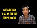 Bisnis Jualan Online Tanpa Modal