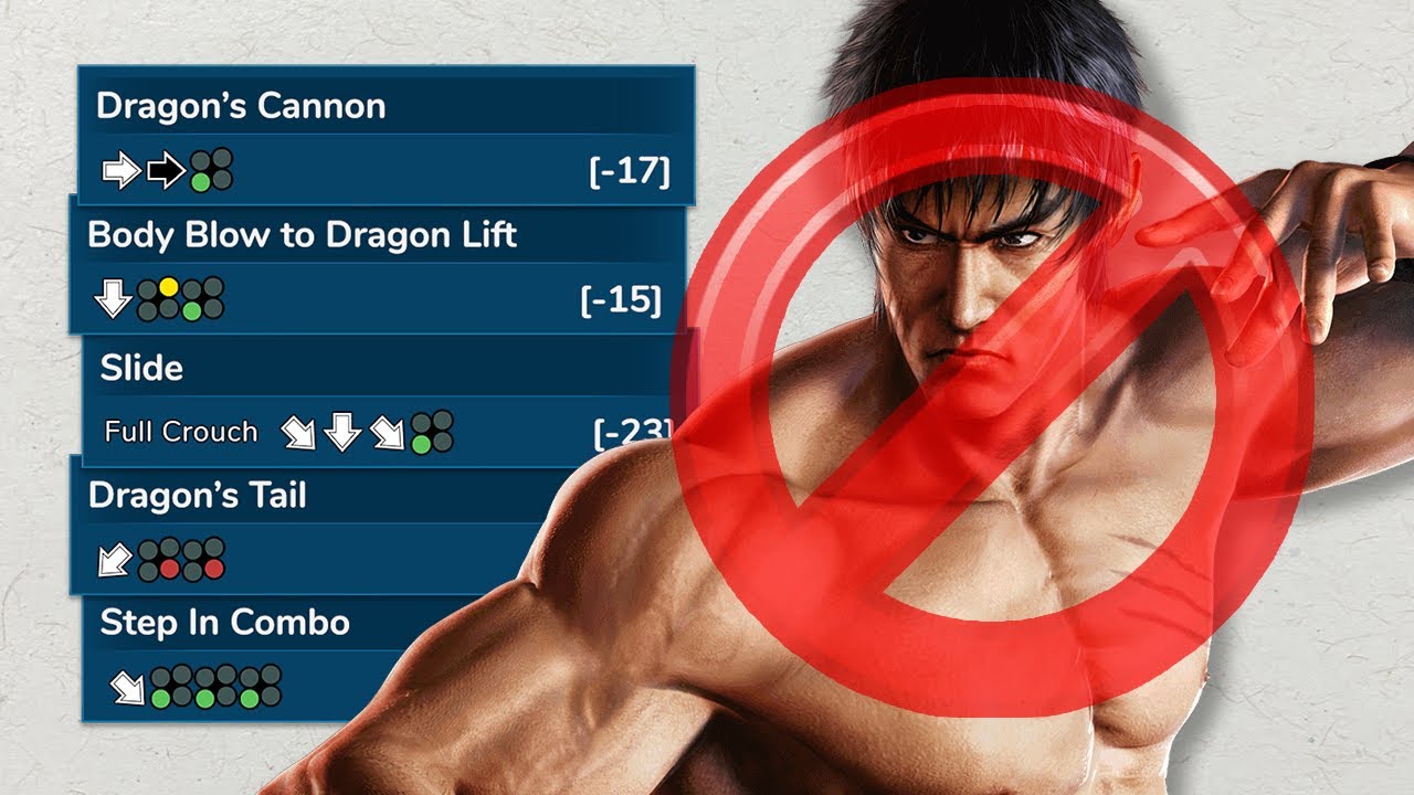 Tekken Tips - Law 5 Punishable Moves