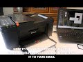 SCANNING YOUR DOCUMENT FROM CANON PIXMA TR4550 TO PC AND ATTACHING IT TO YOUR EMAIL