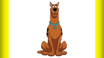How To Draw Scooby Doo Step By Step / Drawing Creation /