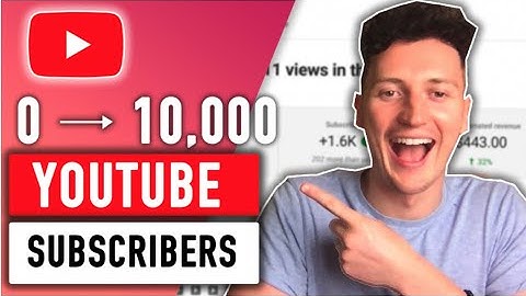 How to grow to 10,000 subscribers on YouTube in 2022