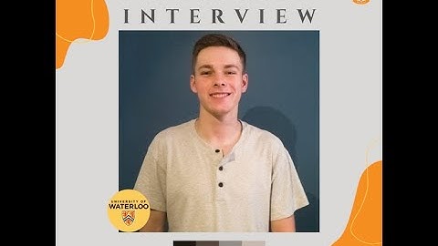 Alumni Interview - Marko, Waterloo Mechatronics Engineering