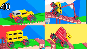 Unique Levels, Drive Madness 3 In Fancade Game || Walkthrough Part 40 #abwmg