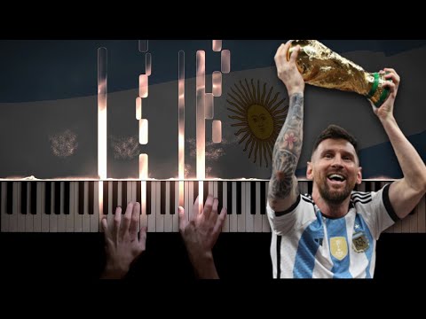Himno Nacional Argentino Argentina National Anthem Piano Cover Sheet Music
