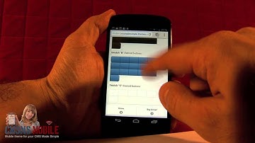 CMS Made Simple Mobile Theme v.2