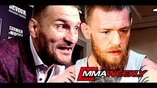 Stipe Miocic Comments On Conor Mcgregor Bar Fight Over Whiskey