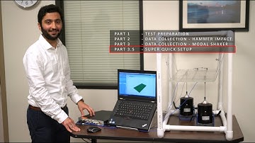 Modal Part 3.5 - Multiple-Input Multiple-Output (MIMO) FRF Testing (Quick Set-up)