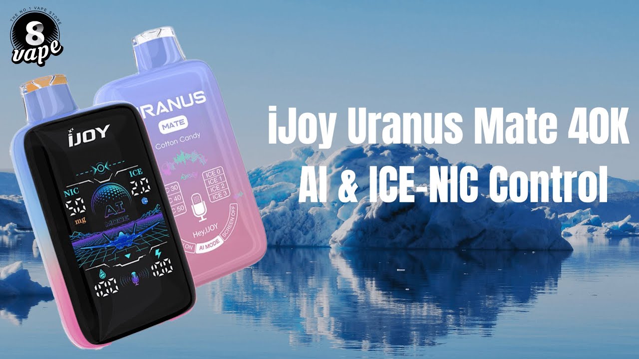 iJOY Uranus Mate 40K – AI-Powered Vaping with Voice Control!
