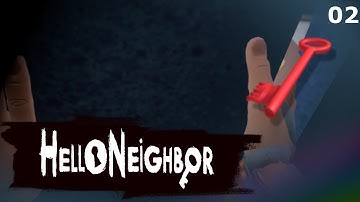 Hello Neighbor Gameplay Walkthrough Act 2 (V1.3) Red Key Exit FULL GAME No Commentary
