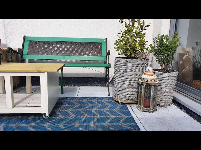 How to Paint an Outdoor Rug the Easy Way - We Speak DIY