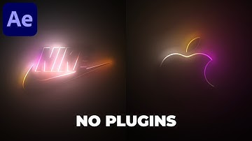 Deze LOGO-animatiemethode is zo KRACHTIG - After Effects-zelfstudie | Geen plug-ins - Glow Outlin...