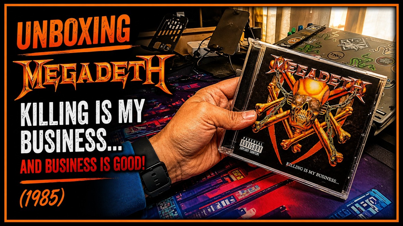 UNBOXING CD | MEGADETH – KILLING IS MY BUSINESS... AND BUSINESS IS GOOD! (1985)