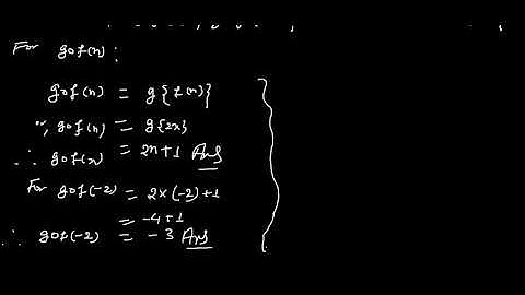 Grade 10, Optional Mathematics for Nepali Students - #19 Composite Function Exercise