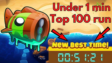 How I beat Bloonarius in under 1 minute!!!  Top 100 run with Commentary!